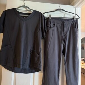 Grey's Anatomy Scrub Top and Straight Leg Pants